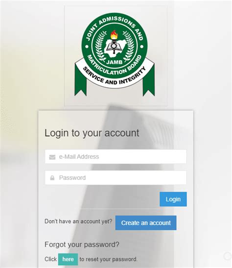 jamb efacility portal|Jamb efacility Portal .